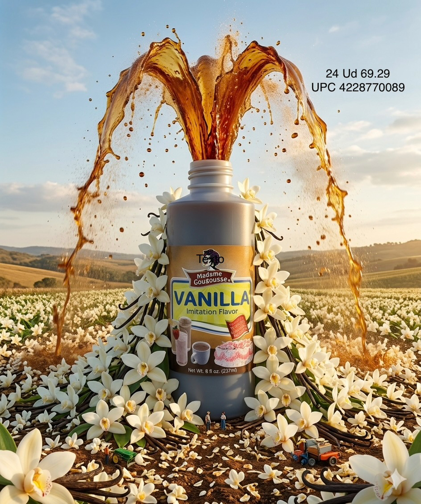 MG VAINILLA IMITATION FLAVOR 24/8 OZ..