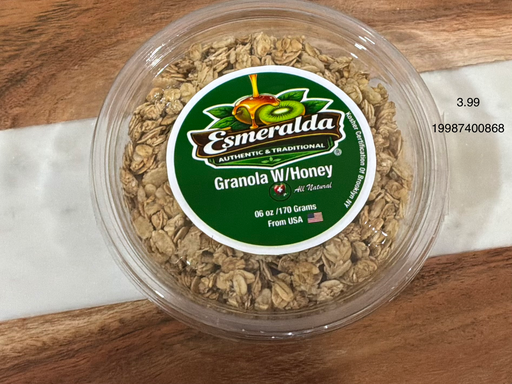 [ES-0001] ESMERALDA GRANOLA 6 OZ