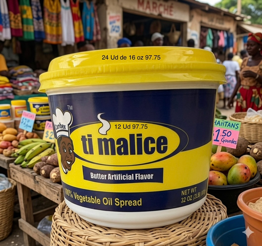 [HA-00024] TI-MALICE BUTTER ARTIFICIAL FLAVOR 24/16 OZ